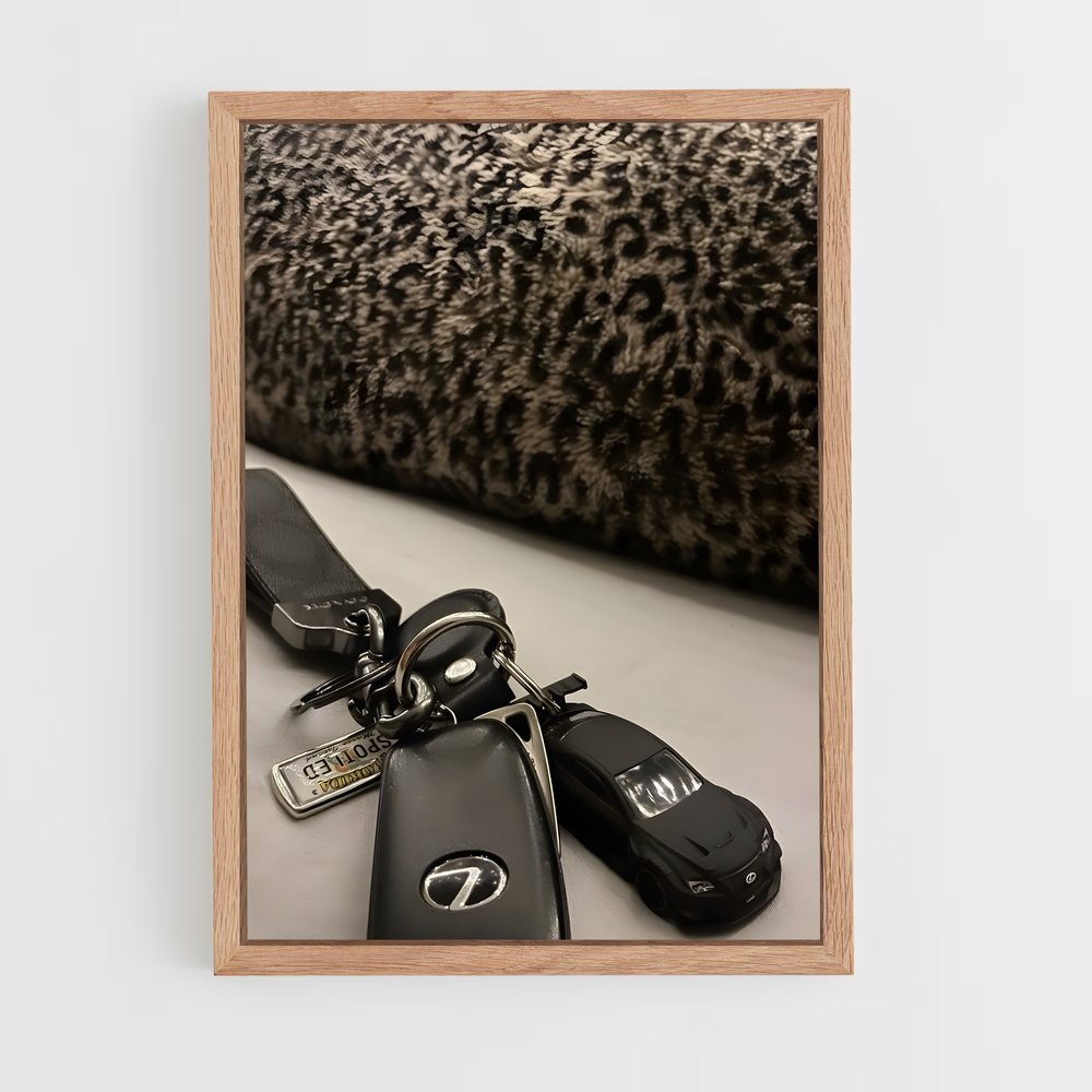 Poster Clé de Luxe – affiche Lexus (vue 4)