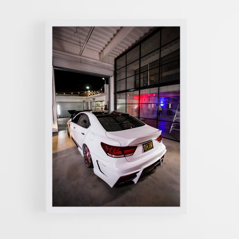 Poster Luxe Garage – affiche Lexus (vue 3)