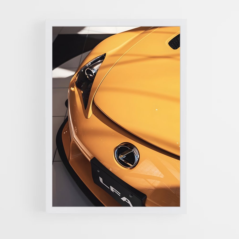 Poster Lfa D'une – affiche Lexus (vue 3)