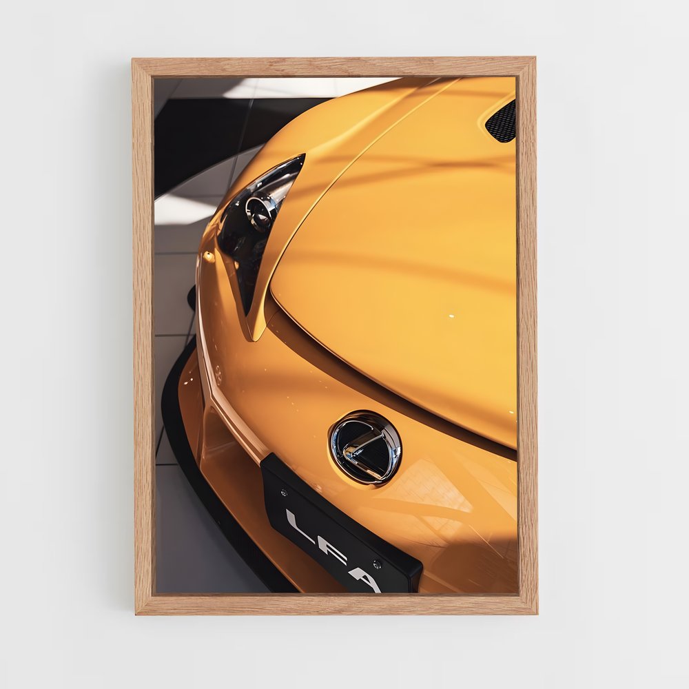 Poster Lfa D'une – affiche Lexus (vue 4)