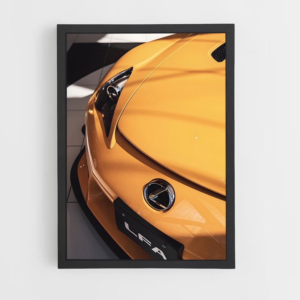 Poster Lfa D'une – affiche Lexus (vue 2)