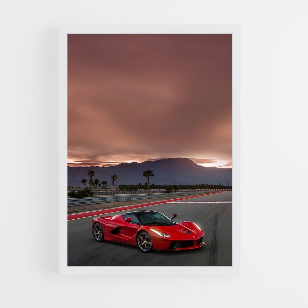 Poster Lfa de Vitesse – affiche Lexus (vue 3)