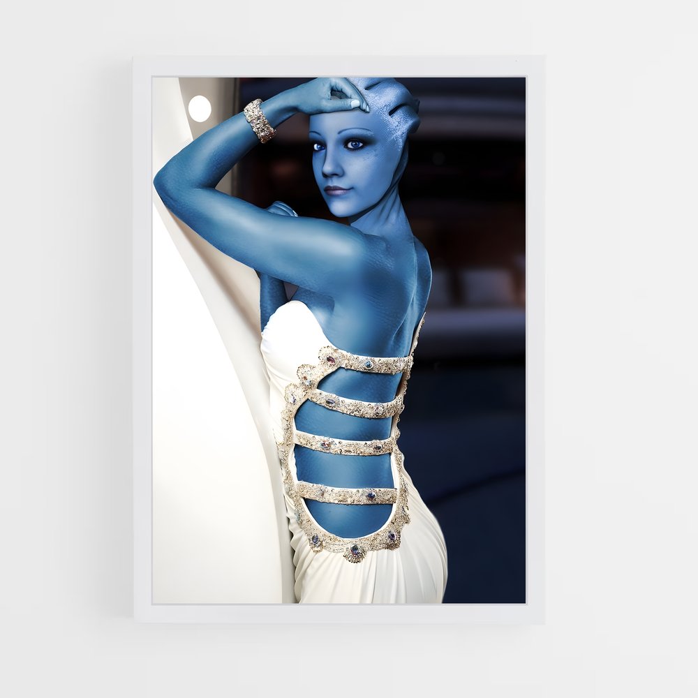 Poster Liara Mystère – affiche Mass effect (vue 3)