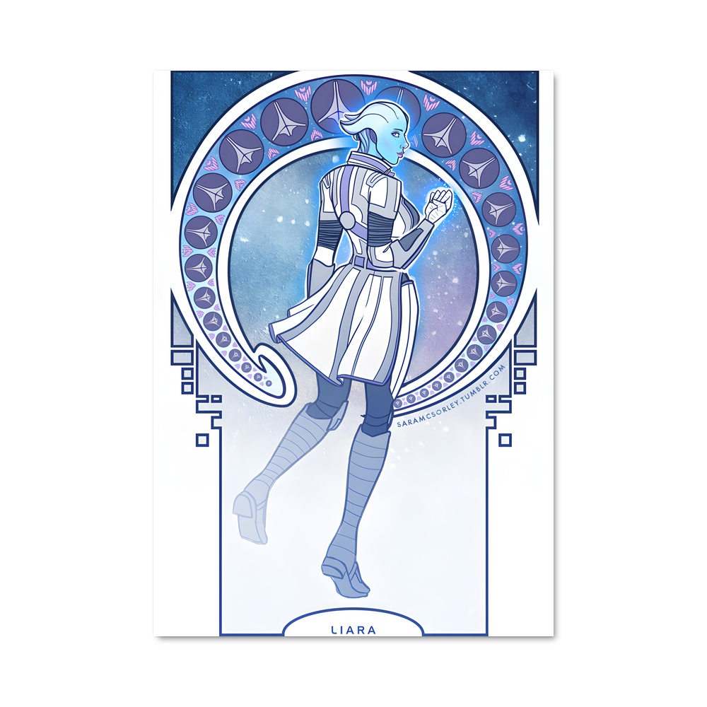 Poster Liara de Élégance