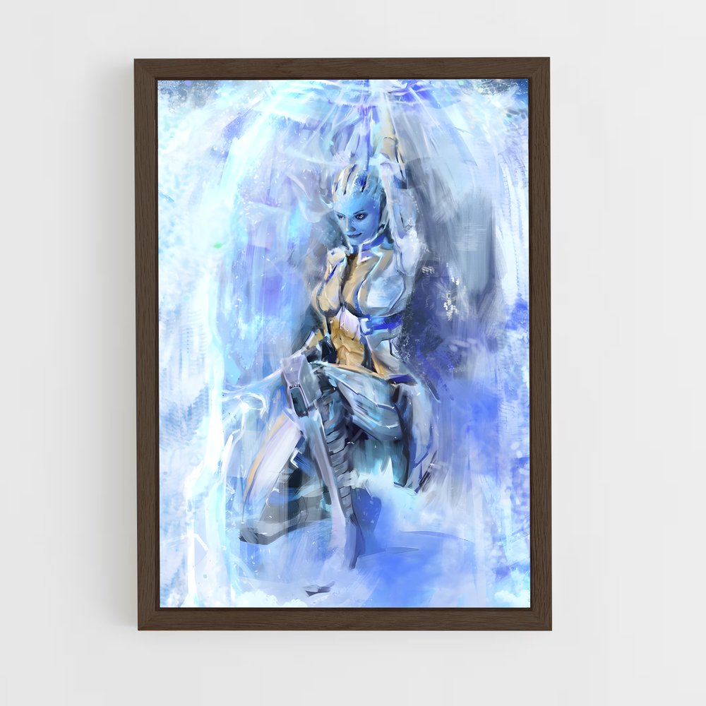 Poster Liara Entrez – affiche Mass effect (vue 5)