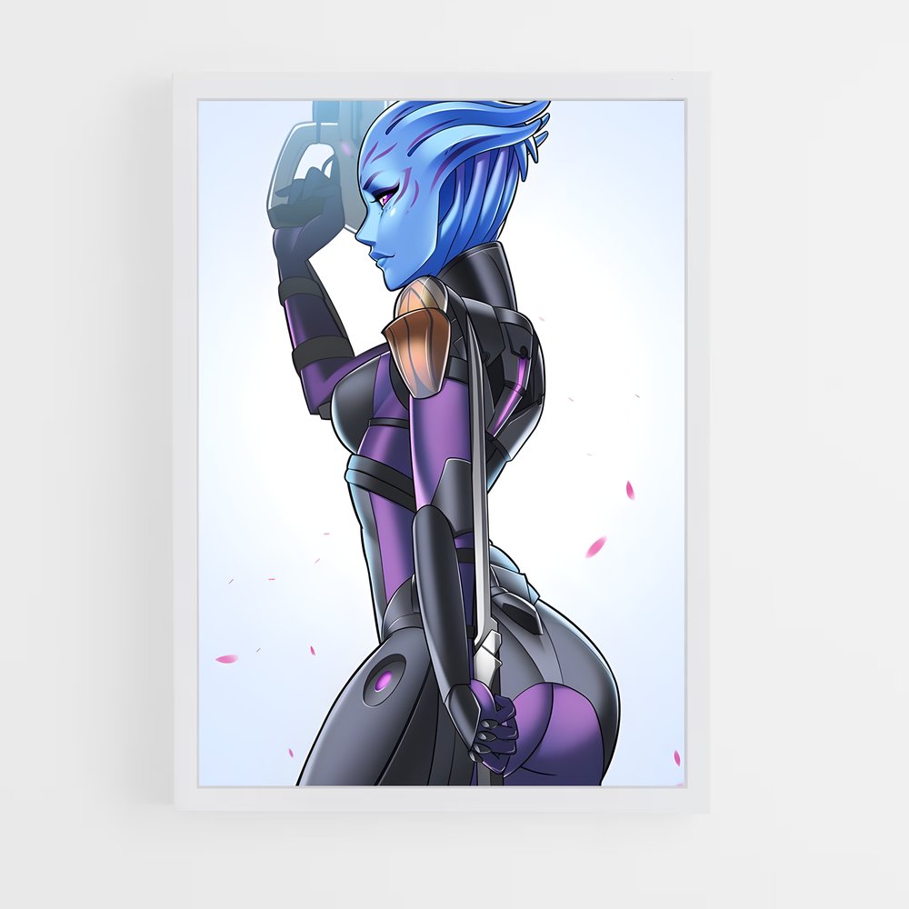 Poster Purple Enchantress – affiche Mass effect (vue 3)