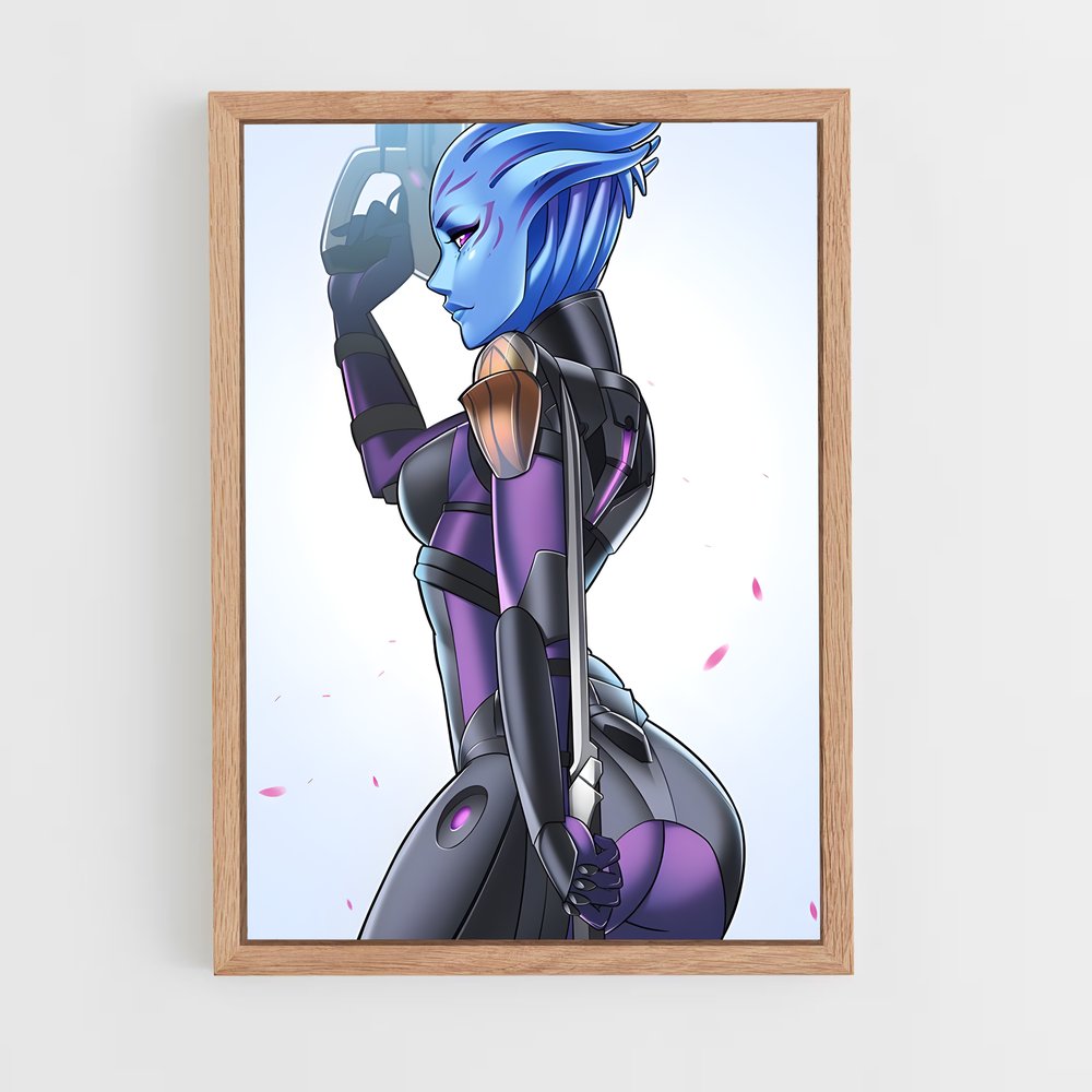 Poster Purple Enchantress – affiche Mass effect (vue 4)