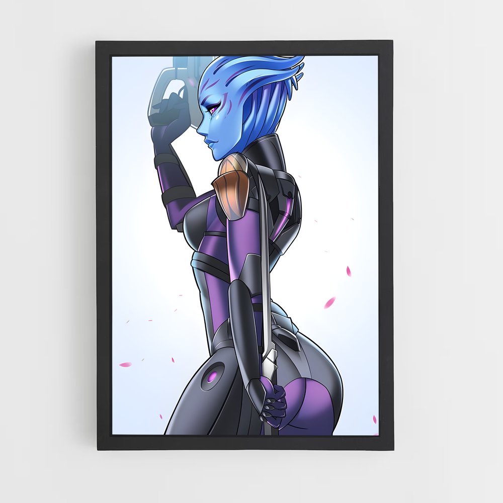 Poster Purple Enchantress – affiche Mass effect (vue 2)