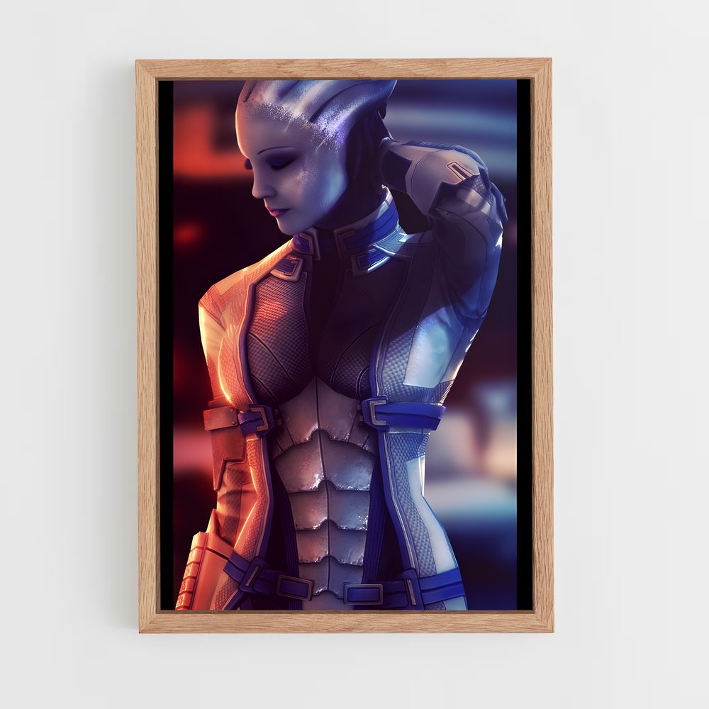 Poster Futuriste Étoilé – affiche Mass effect (vue 4)