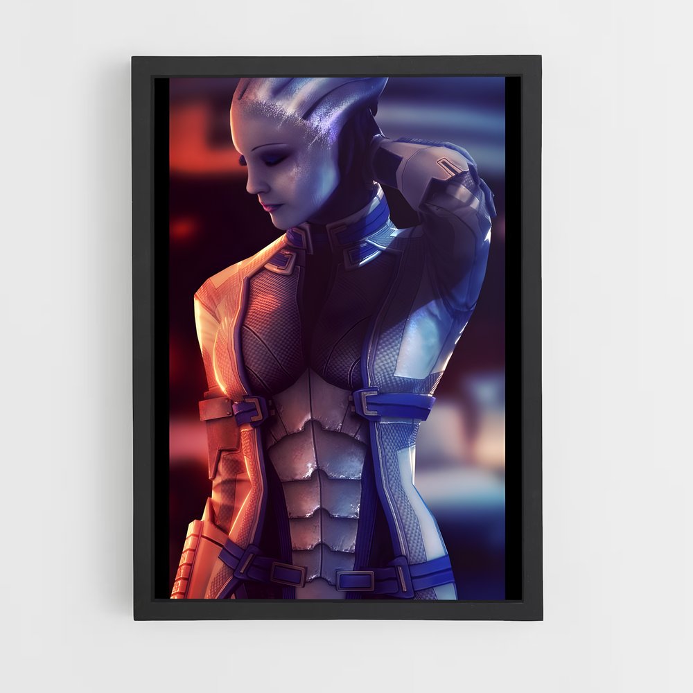 Poster Futuriste Étoilé – affiche Mass effect (vue 2)