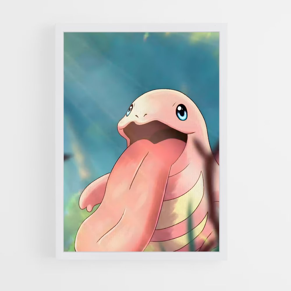 Poster Lickitung : Le Maître des Saveurs – affiche Pokemon (vue 3)
