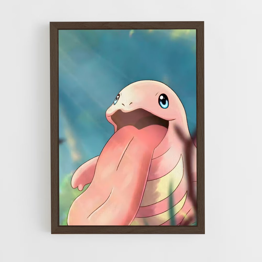 Poster Lickitung : Le Maître des Saveurs – affiche Pokemon (vue 5)