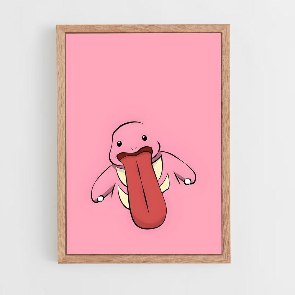 Poster Lickitung en Folie – affiche Pokemon (vue 4)