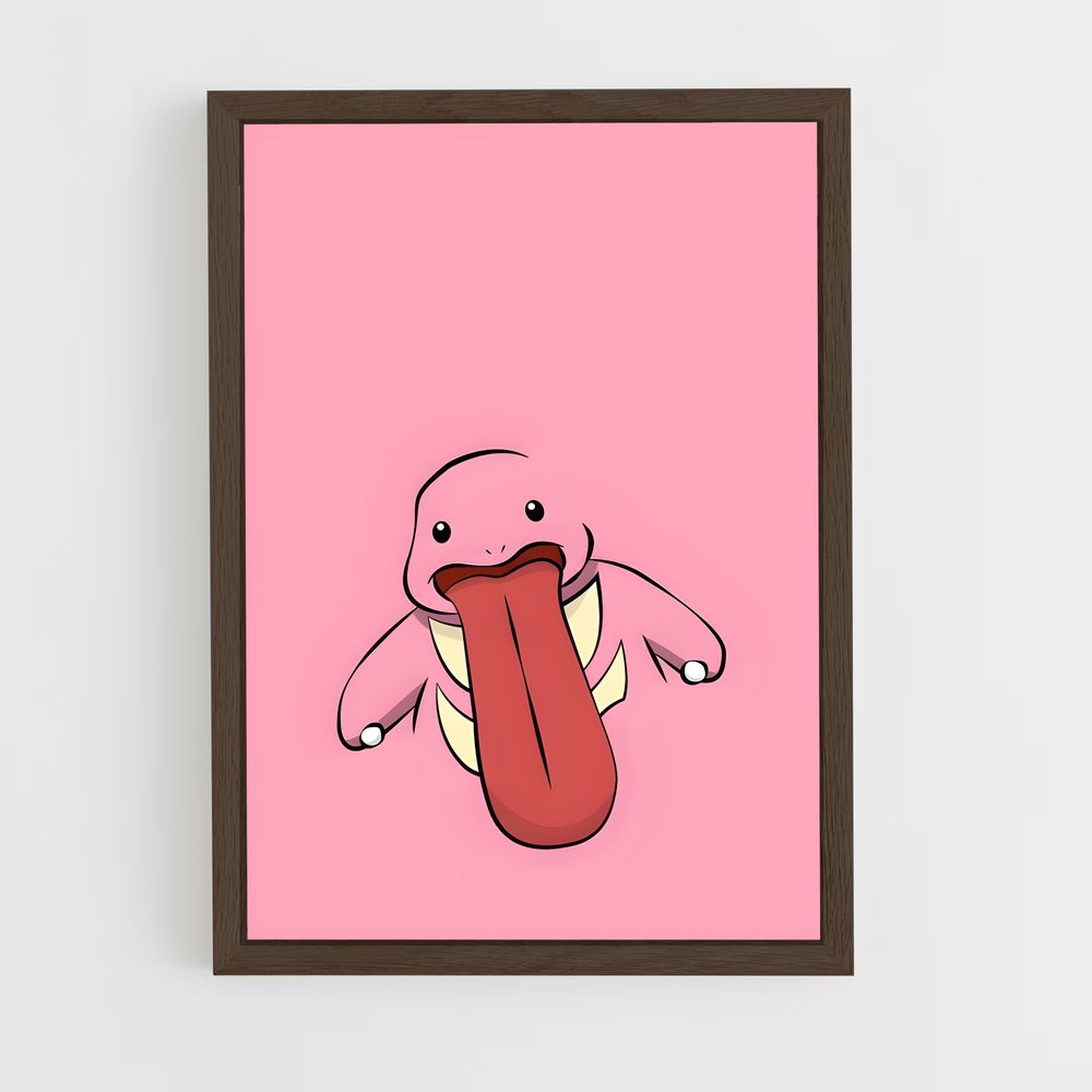 Poster Lickitung en Folie – affiche Pokemon (vue 5)