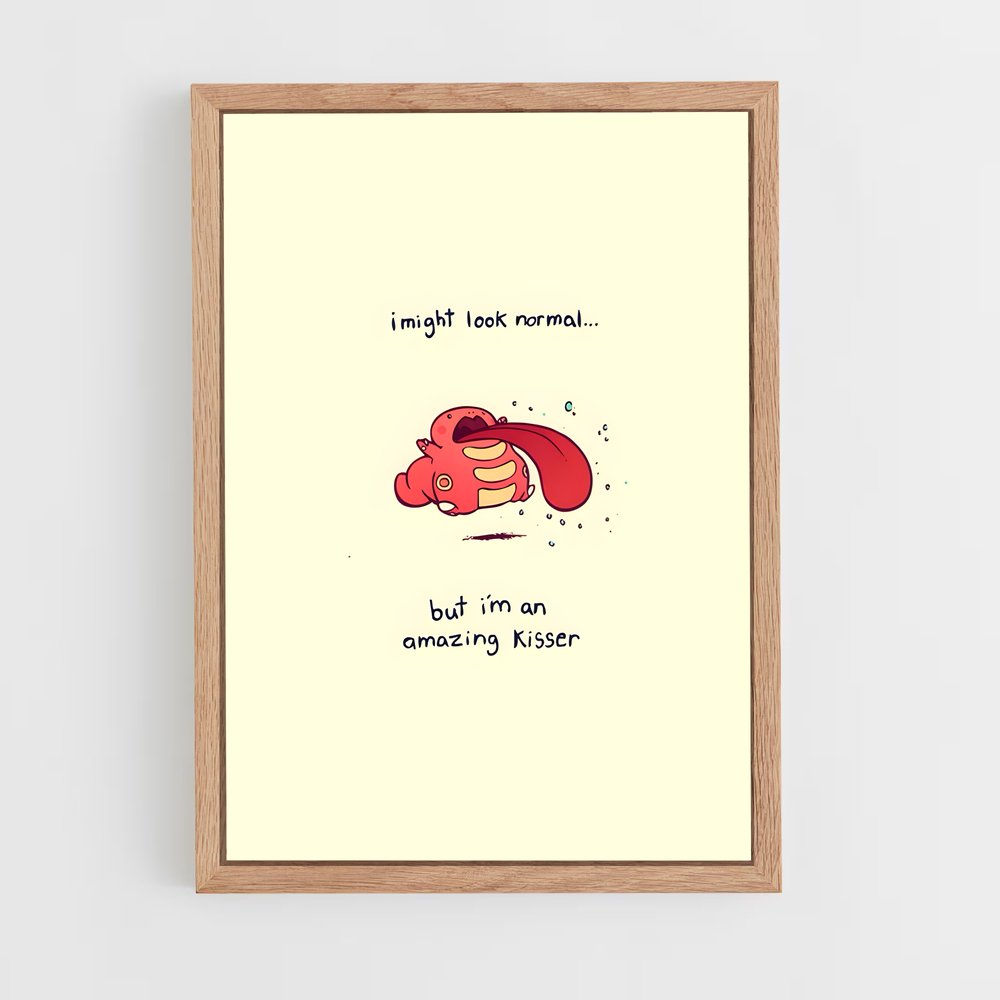 Poster Lickitung en Fête – affiche Pokemon (vue 4)