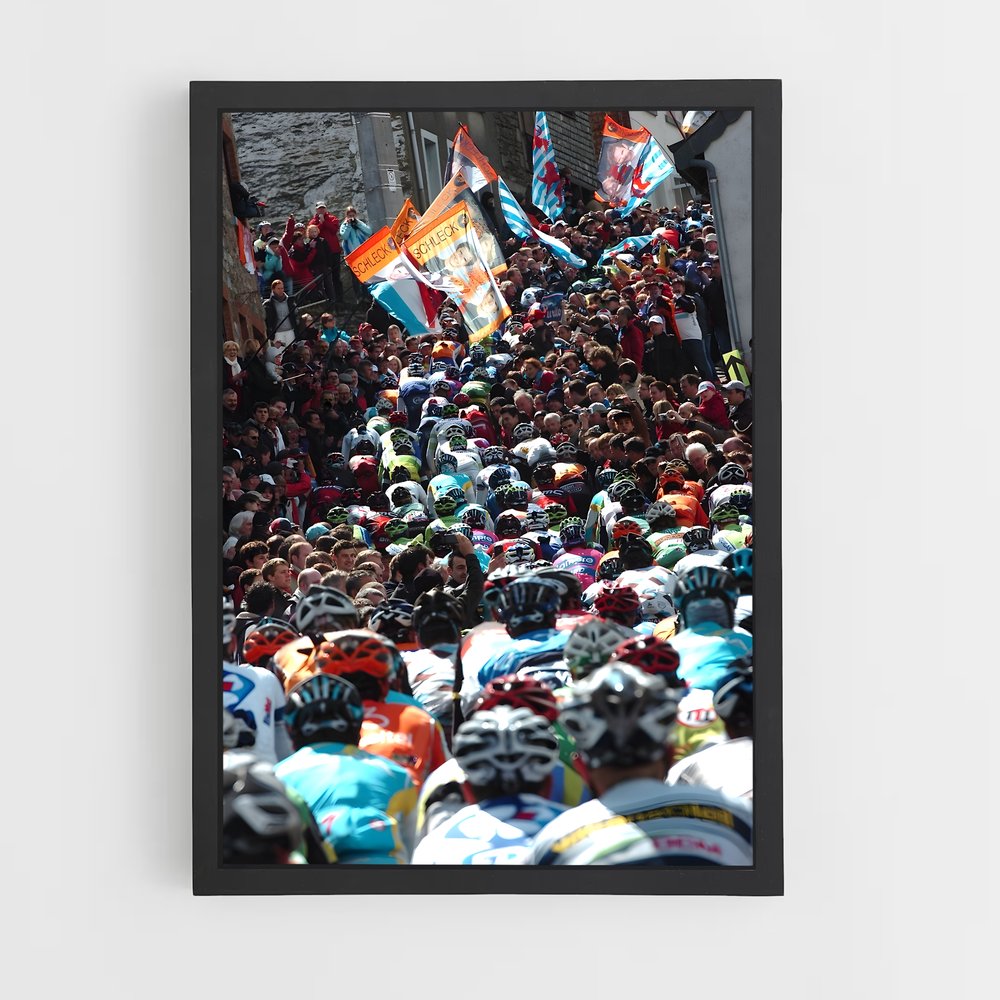 Poster La Grande Évasion – affiche Cyclisme (vue 2)