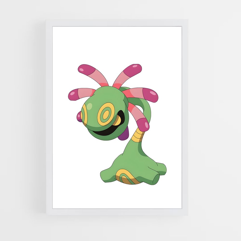 Poster Lileep Girl – affiche Pokemon (vue 3)