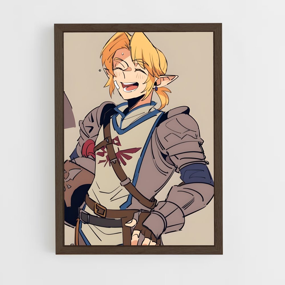 Poster Link indomptable – affiche Zelda (vue 5)