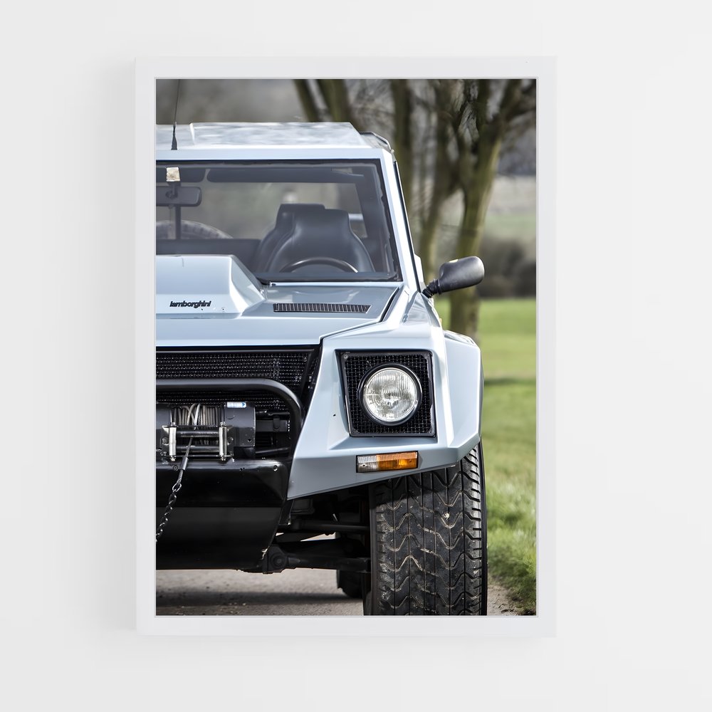 Poster Route de l'Inconnu – affiche Lamborghini (vue 3)