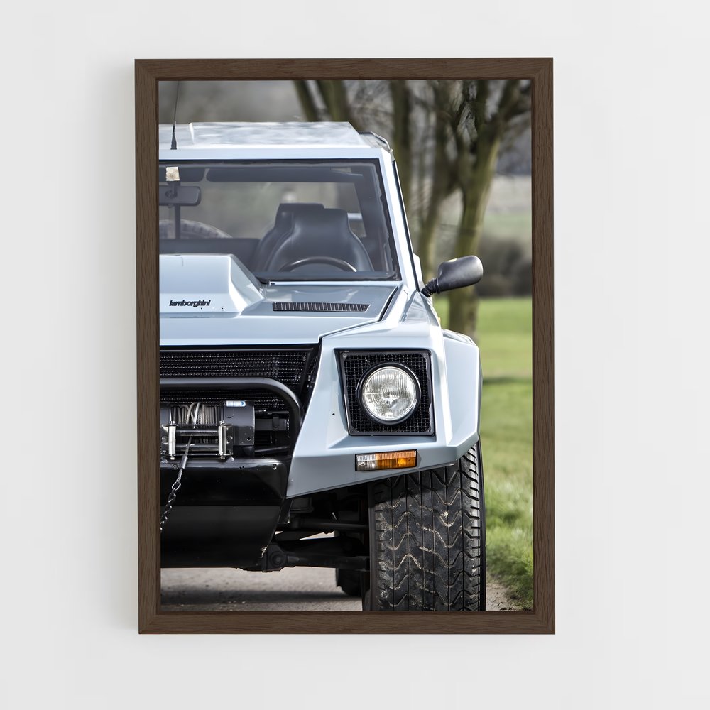 Poster Route de l'Inconnu – affiche Lamborghini (vue 5)