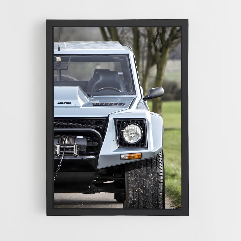 Poster Route de l'Inconnu – affiche Lamborghini (vue 2)