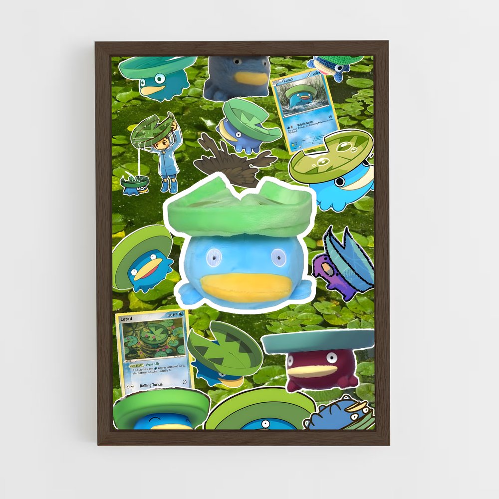 Poster Le Lac des Pokémon – affiche Pokemon (vue 5)