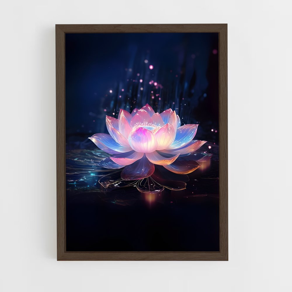 Poster Lotus Éthéré (vue 5)