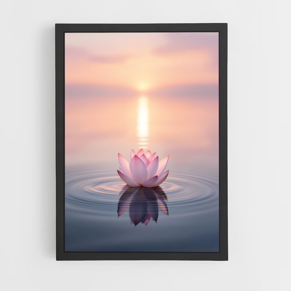 Poster Lotus Éclat (vue 2)