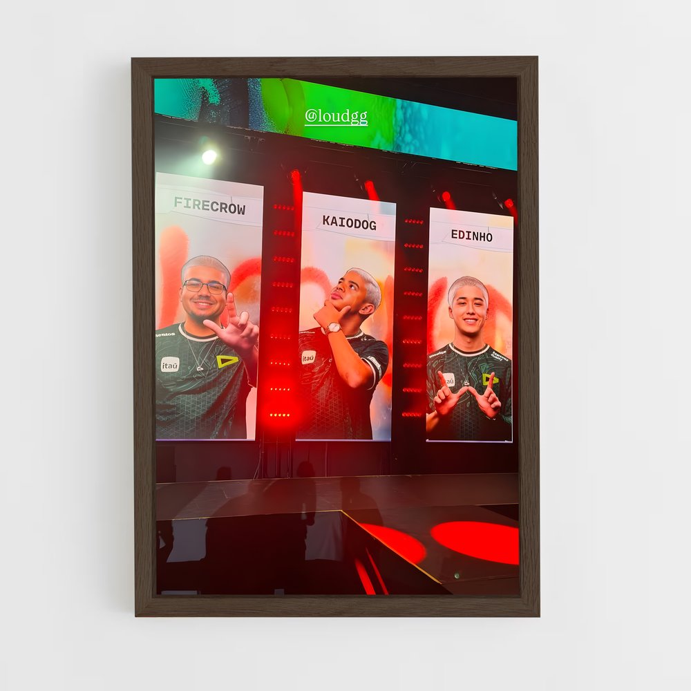 Poster World Stage – affiche Esports (vue 5)