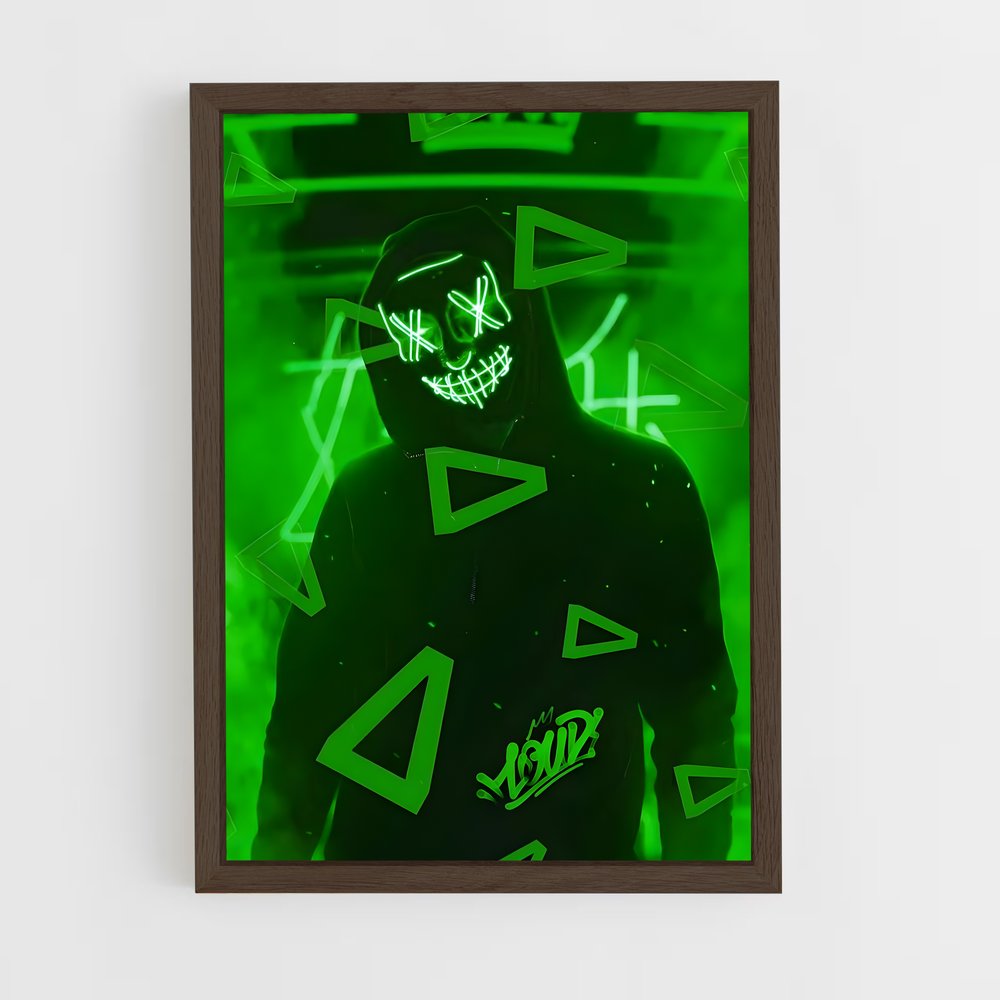 Poster Loud visage – affiche Esports (vue 5)