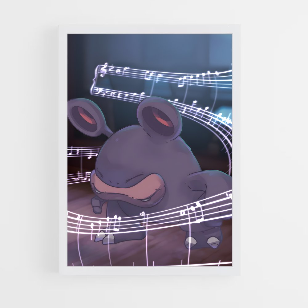 Poster La Note Mélodieuse – affiche Pokemon (vue 3)