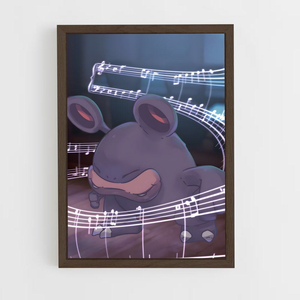 Poster La Note Mélodieuse – affiche Pokemon (vue 5)
