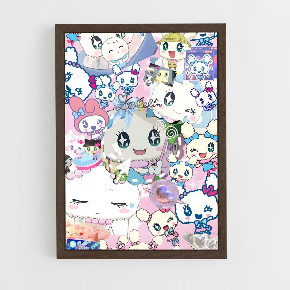 Poster Arc-en-Ciel Équestre – affiche Tamagotchi (vue 5)