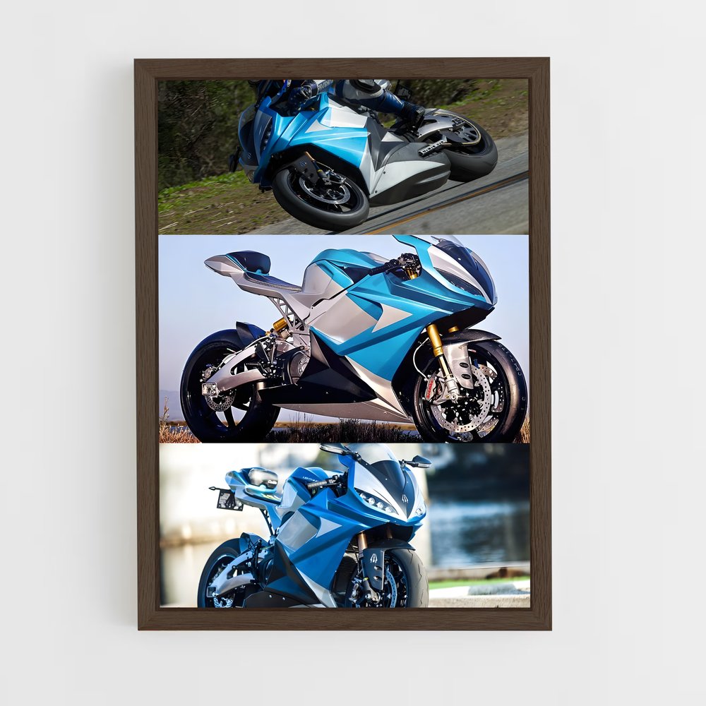Poster Moto Chromatique (vue 5)