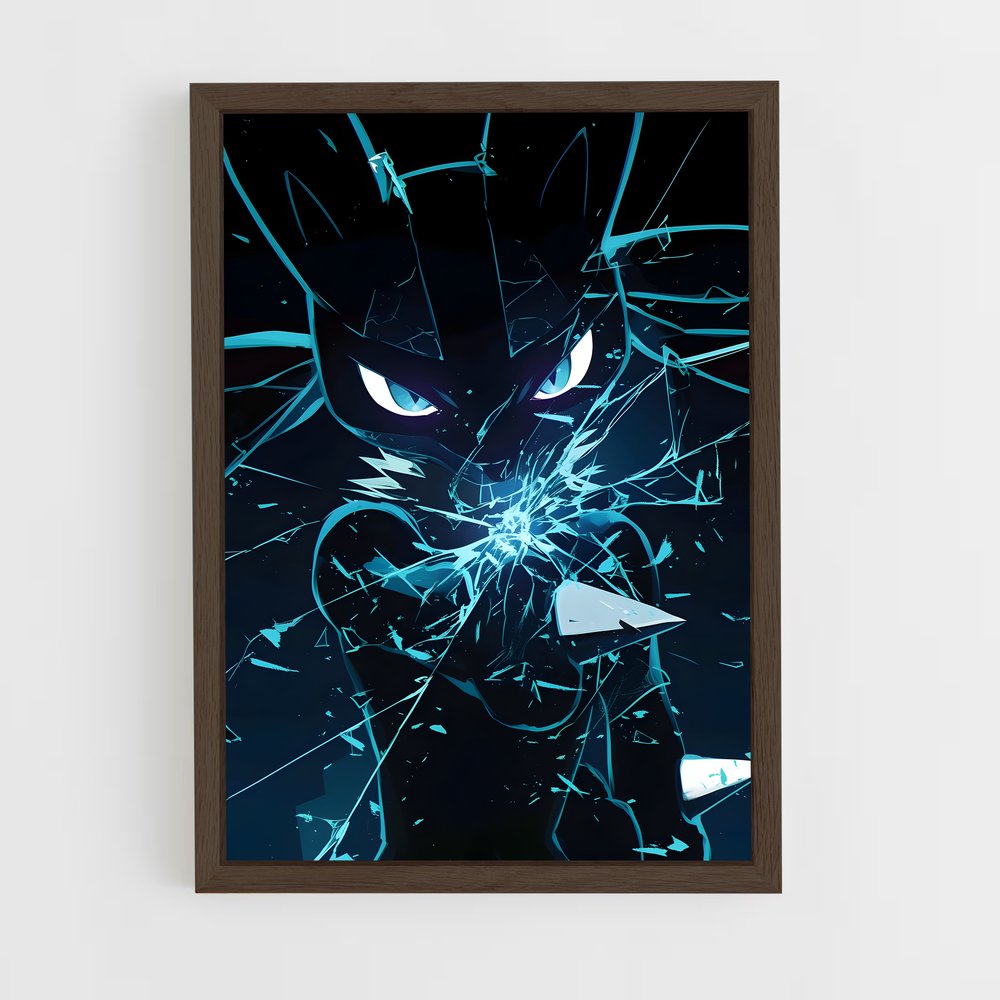 Poster Lucario: Fenêtre Brisée – affiche Pokemon (vue 5)