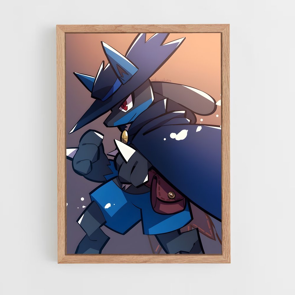 Poster Lucario Éveillez – affiche Pokemon (vue 4)