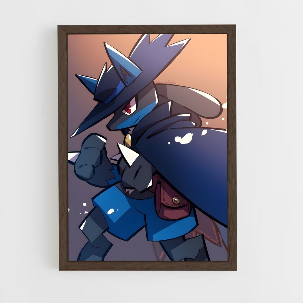 Poster Lucario Éveillez – affiche Pokemon (vue 5)