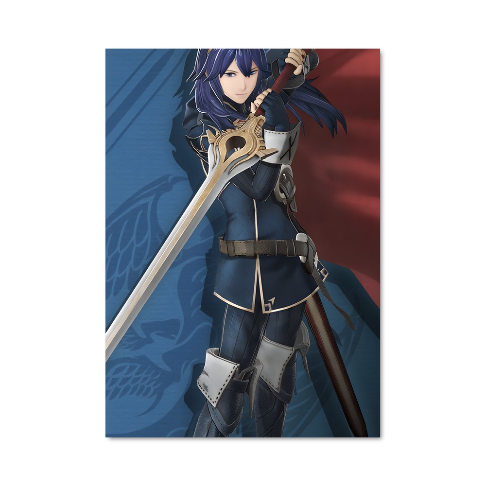 Poster Épée Azur – affiche Super Smash Bros