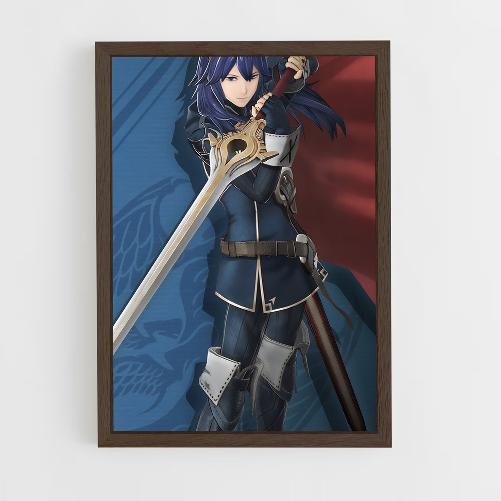 Poster Épée Azur – affiche Super Smash Bros (vue 5)