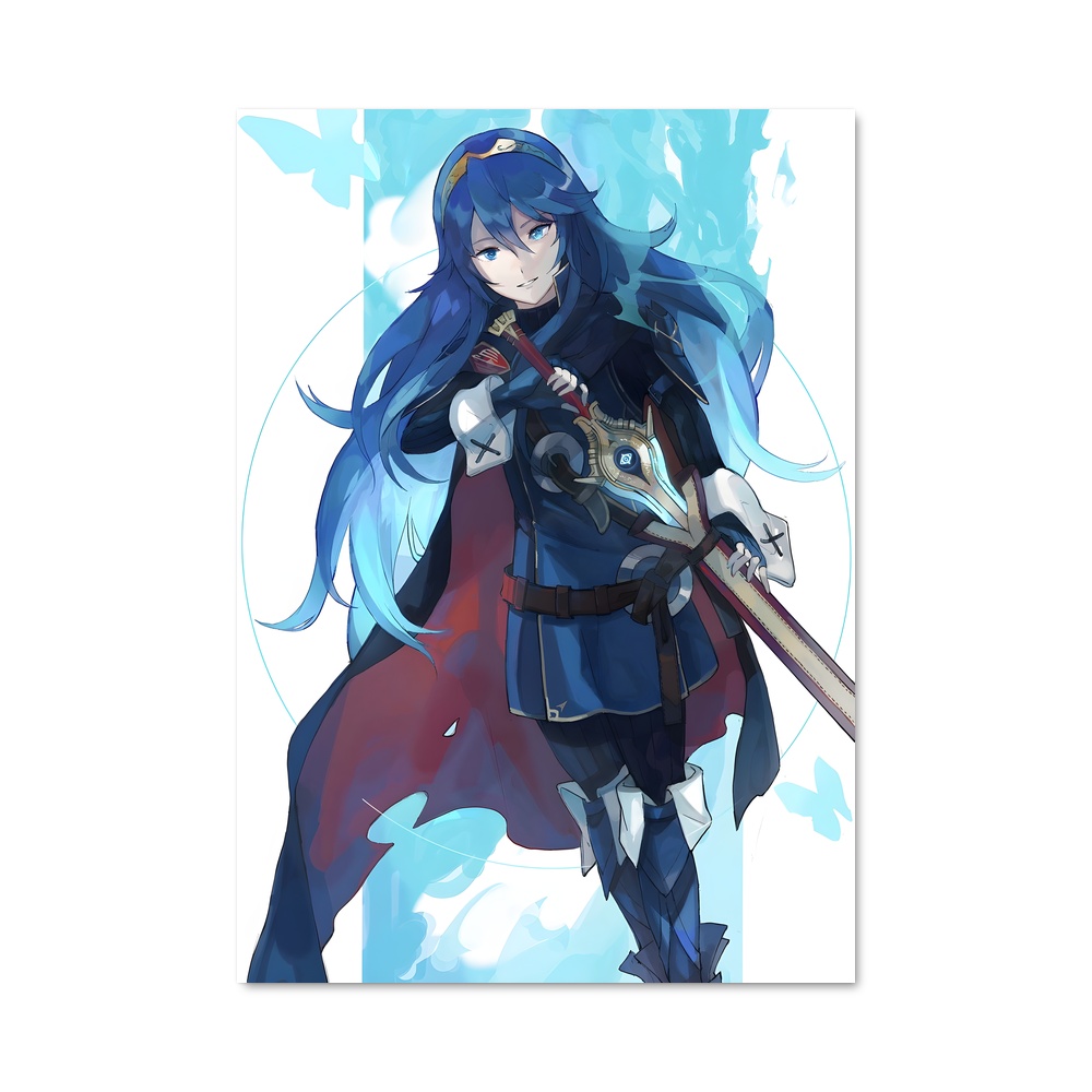 Poster L'Épée de Lucina – affiche Super Smash Bros
