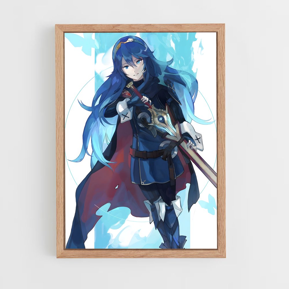 Poster L'Épée de Lucina – affiche Super Smash Bros (vue 4)