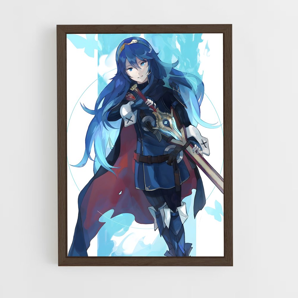 Poster L'Épée de Lucina – affiche Super Smash Bros (vue 5)