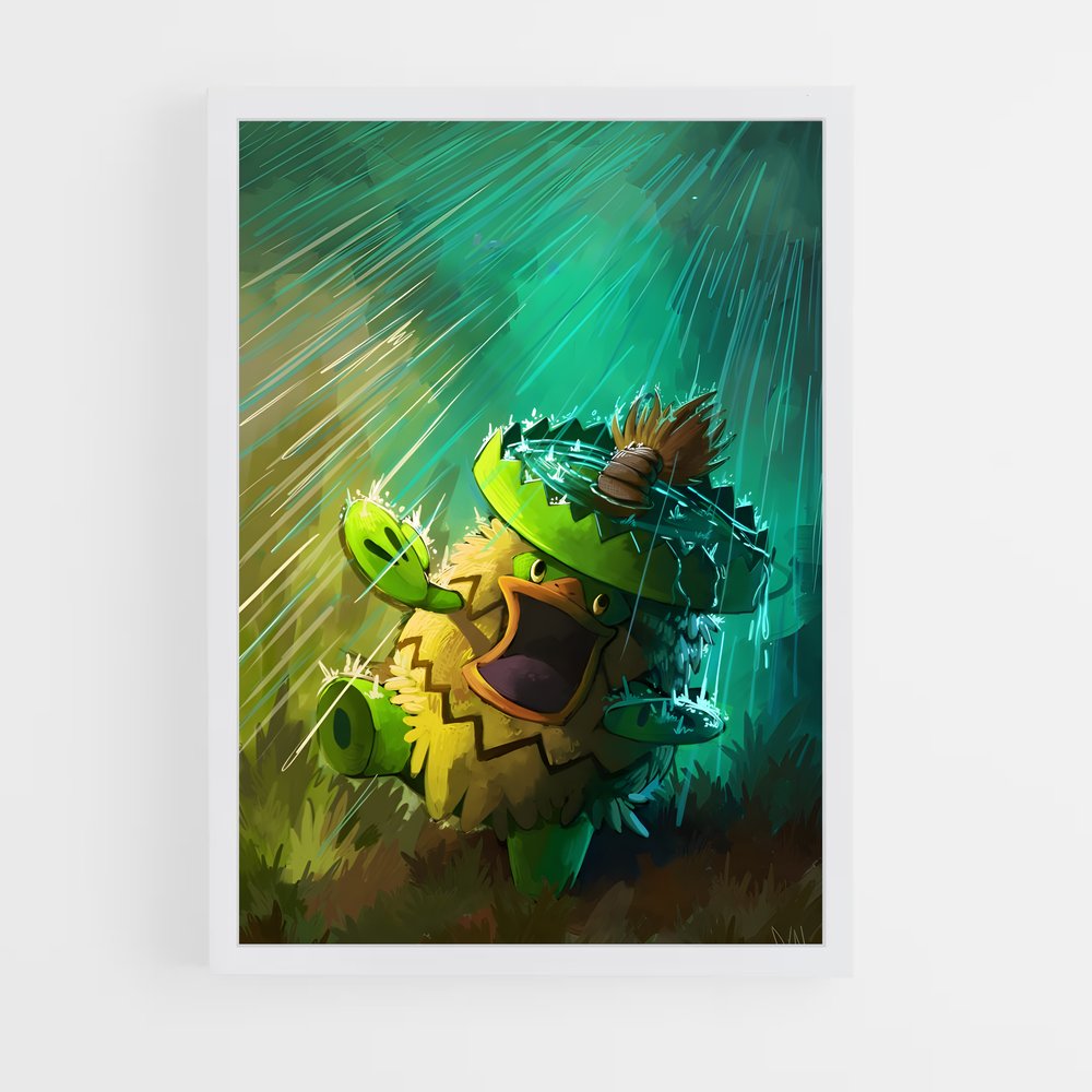 Poster Ludicolo Loco – affiche Pokemon (vue 3)
