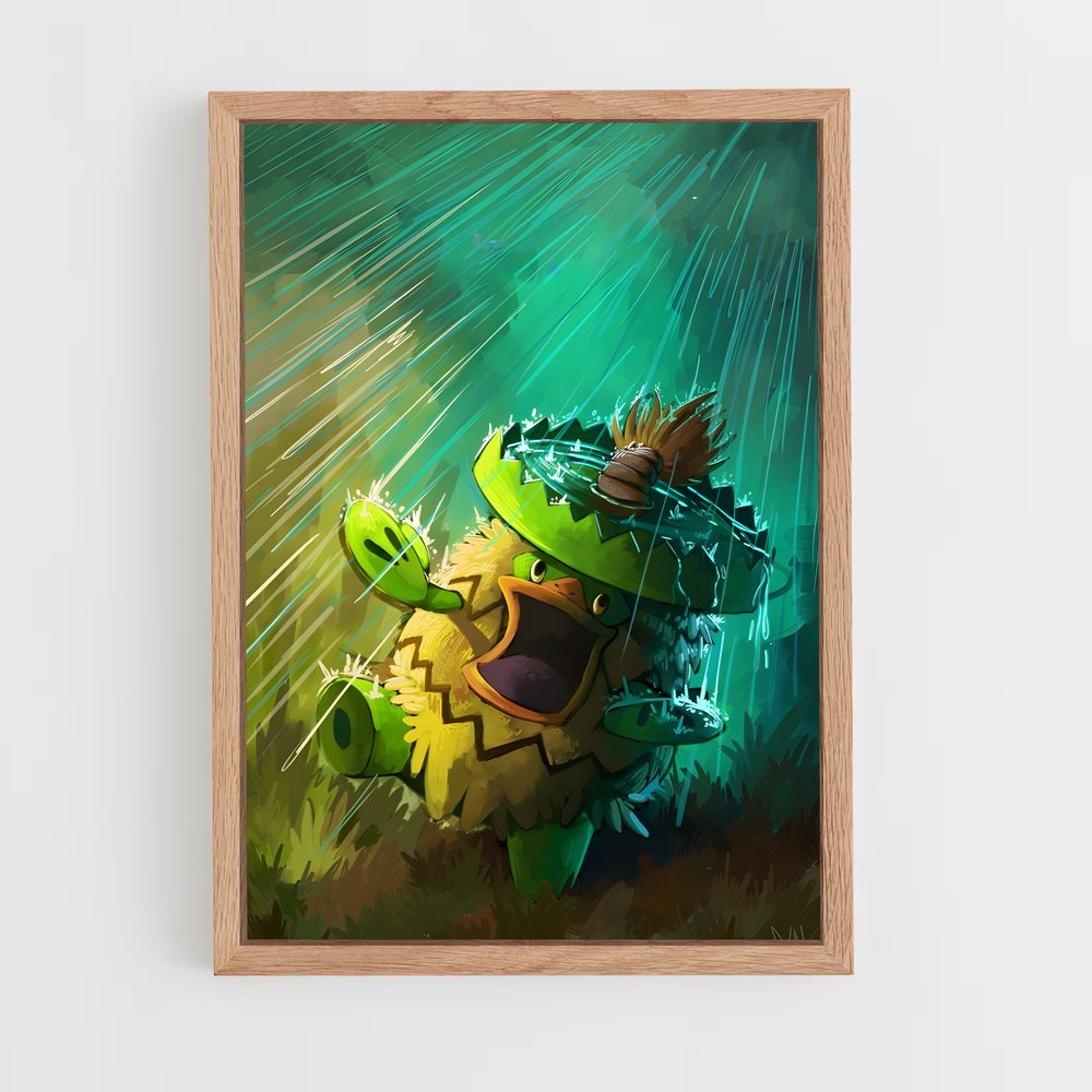 Poster Ludicolo Loco – affiche Pokemon (vue 4)