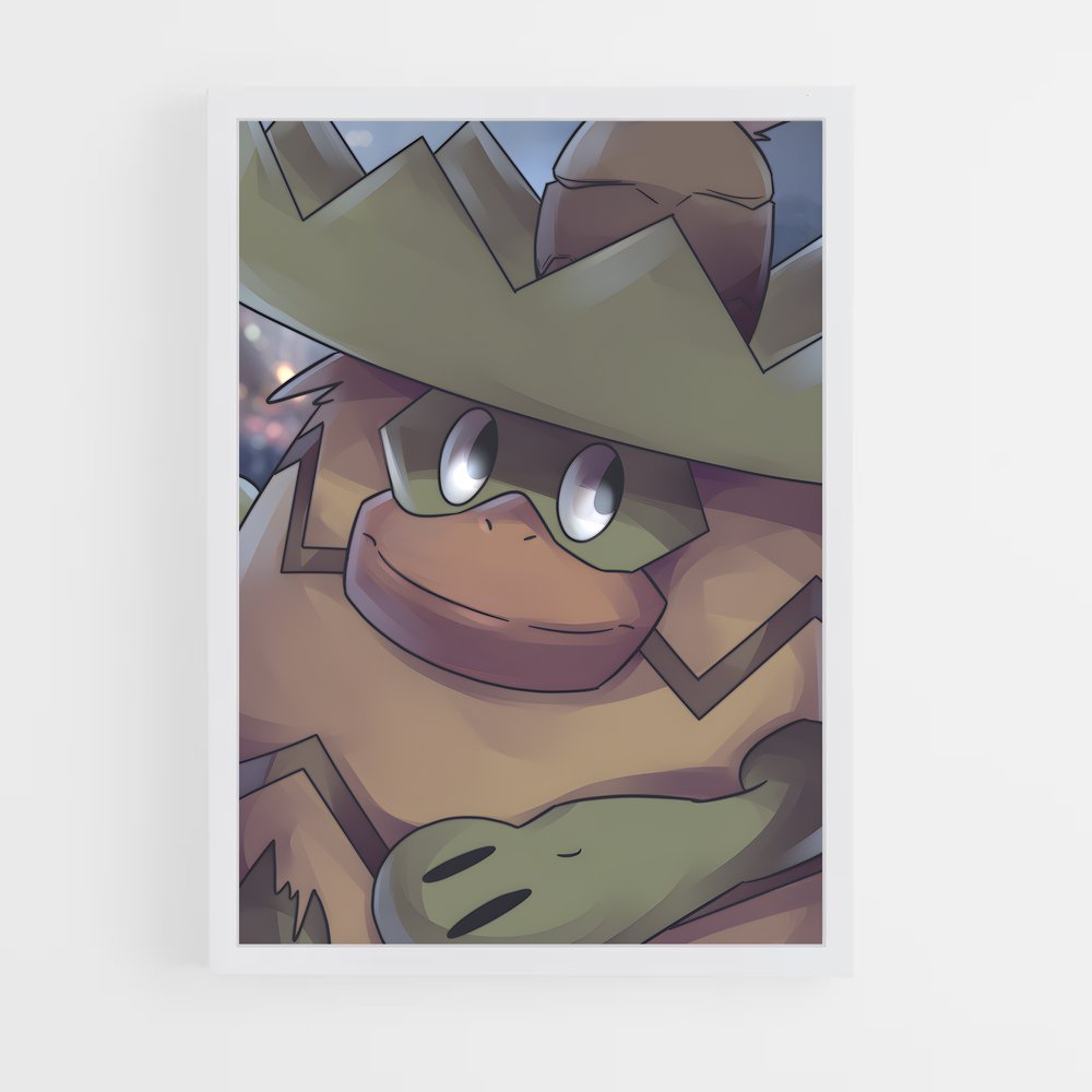 Poster Le Chapeau Magique – affiche Pokemon (vue 3)