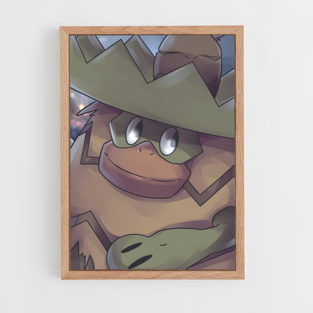 Poster Le Chapeau Magique – affiche Pokemon (vue 4)