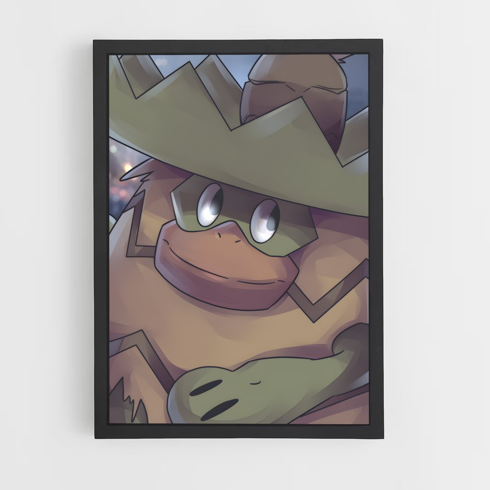 Poster Le Chapeau Magique – affiche Pokemon (vue 2)