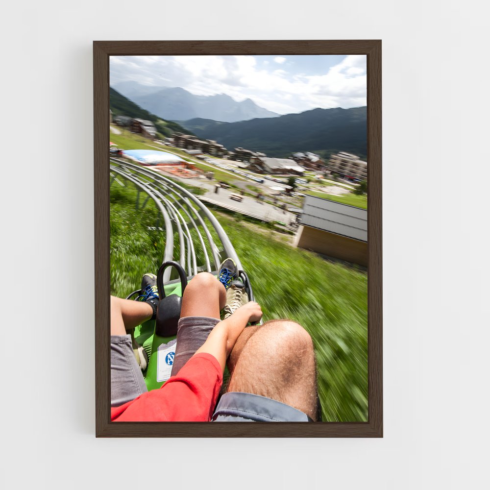 Poster Skate & Slide – affiche Luge (vue 5)