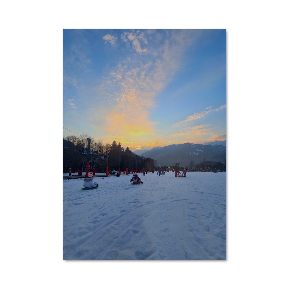 Poster Plaisirs d'Hiver