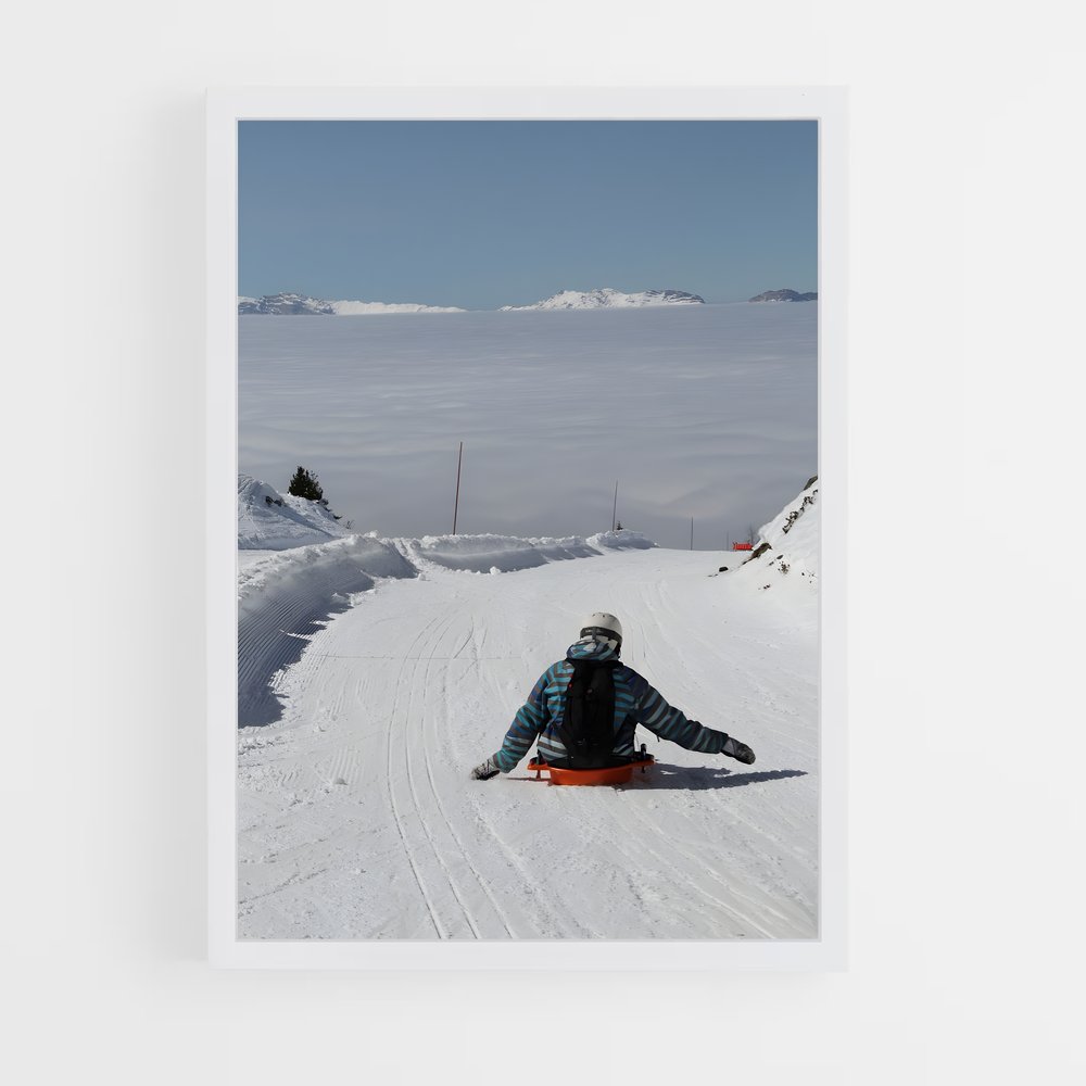 Poster Luge Glisse (vue 3)